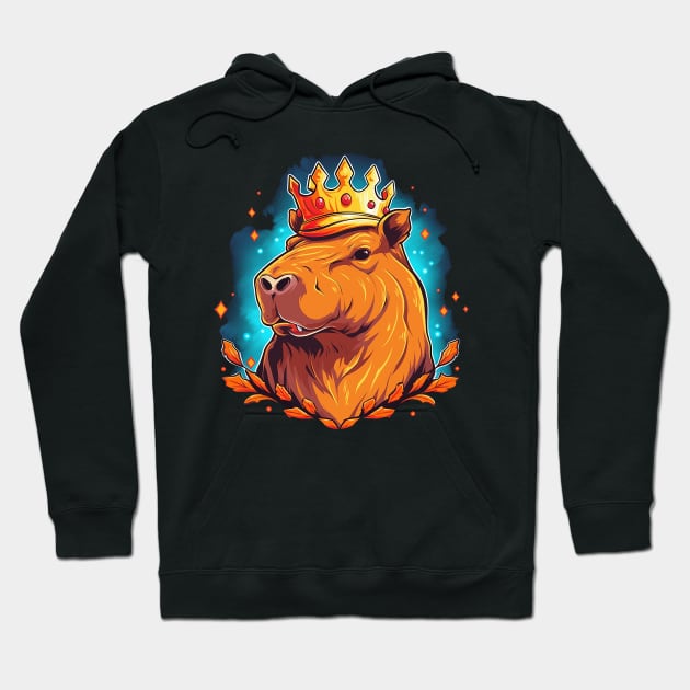 capybara Hoodie by lets find pirate